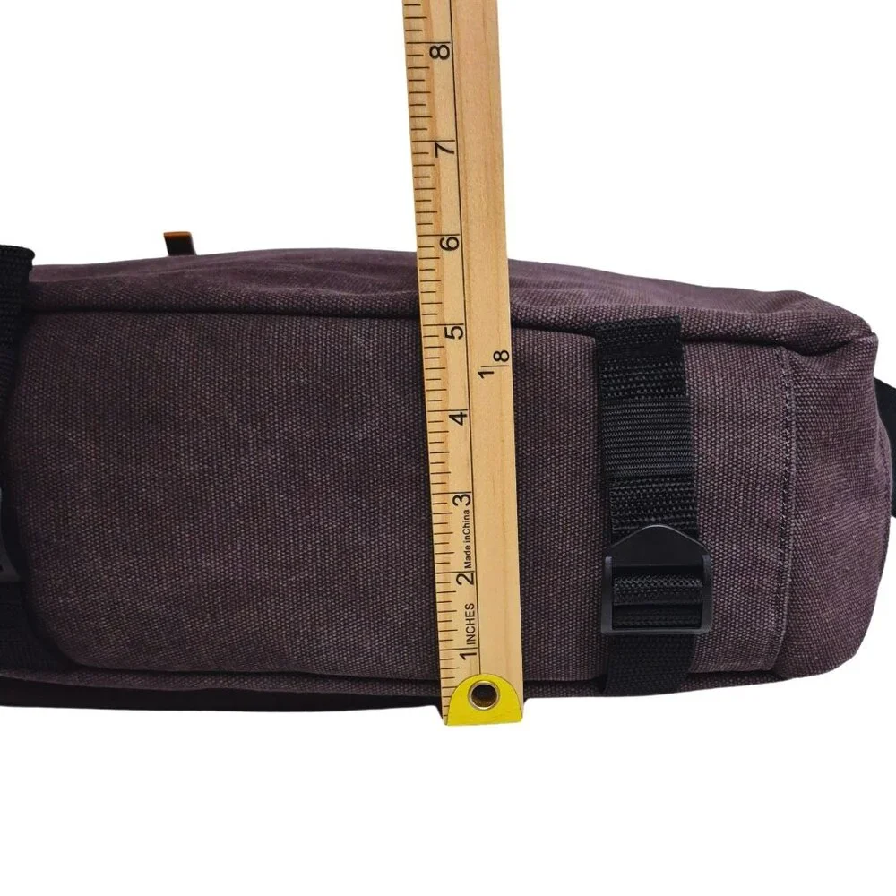 Messenger Bag for Men Women 13-14 Inch Laptop Water Resistant Shoulder Bag Brown